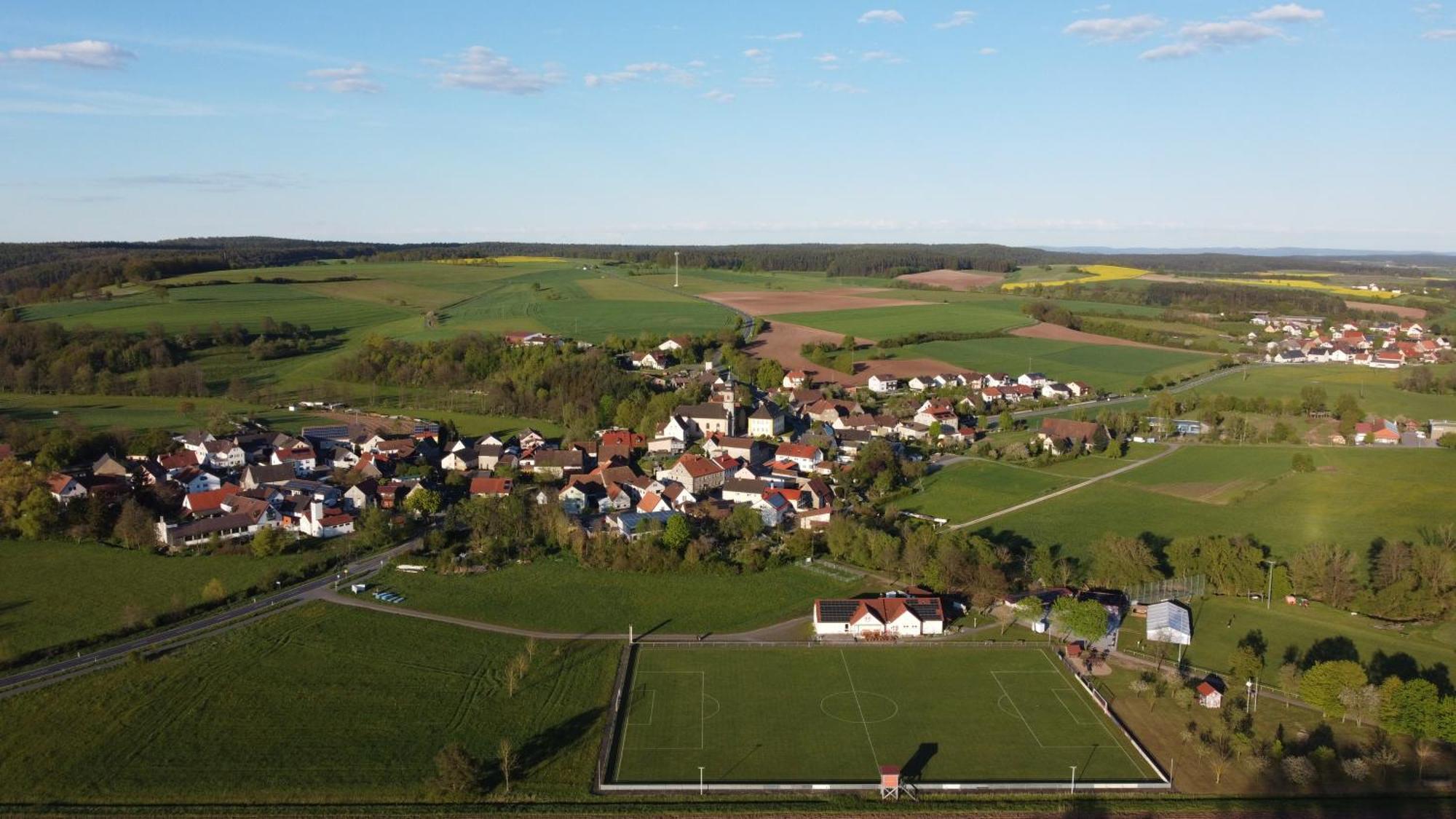 Pausenhof Zweite-Heimat Apartment Rauhenebrach Bagian luar foto
