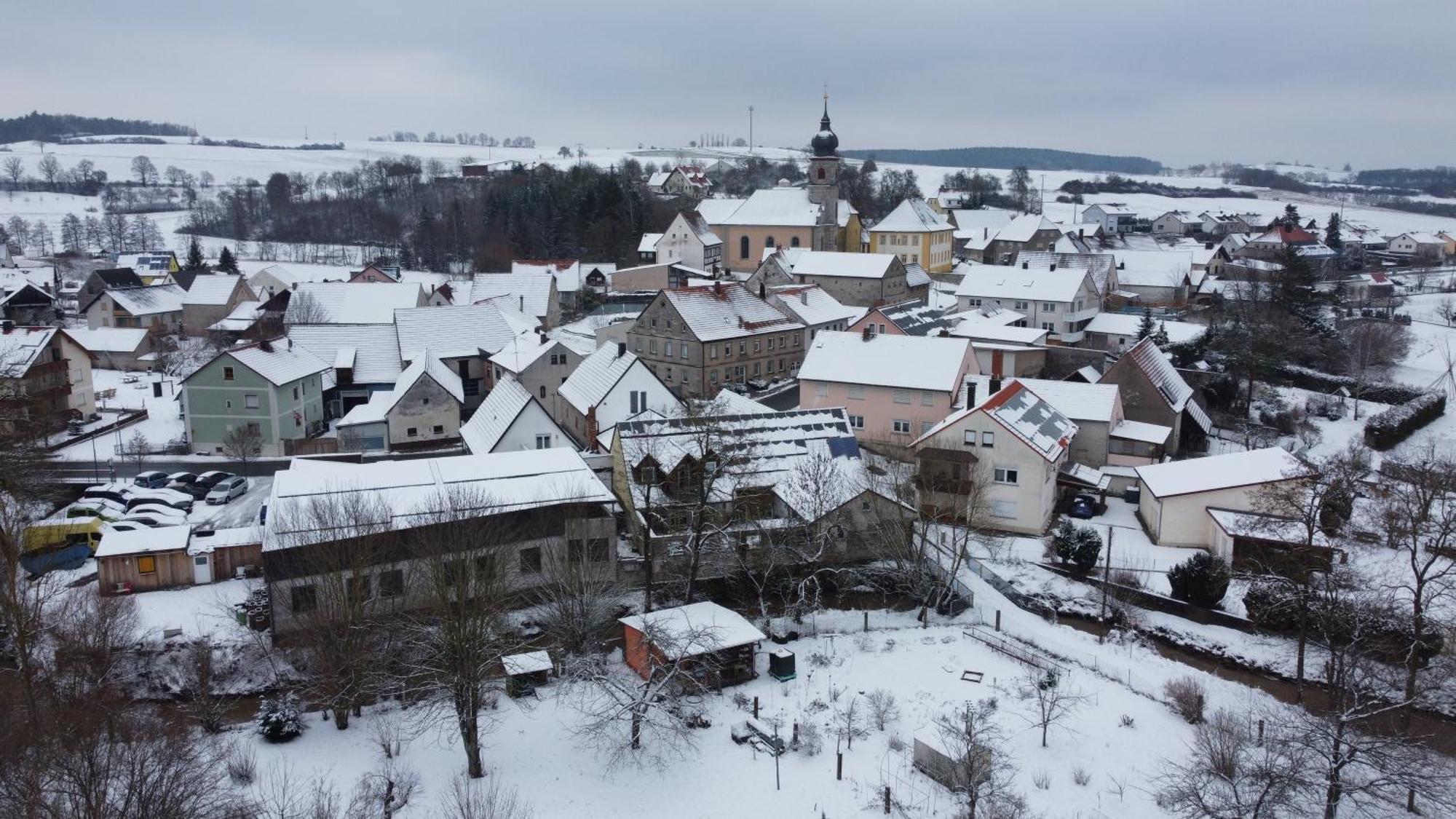 Pausenhof Zweite-Heimat Apartment Rauhenebrach Bagian luar foto