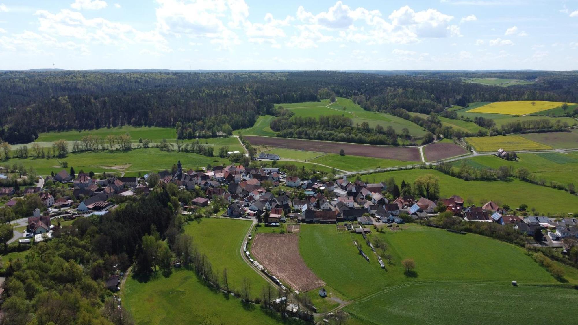 Pausenhof Zweite-Heimat Apartment Rauhenebrach Bagian luar foto