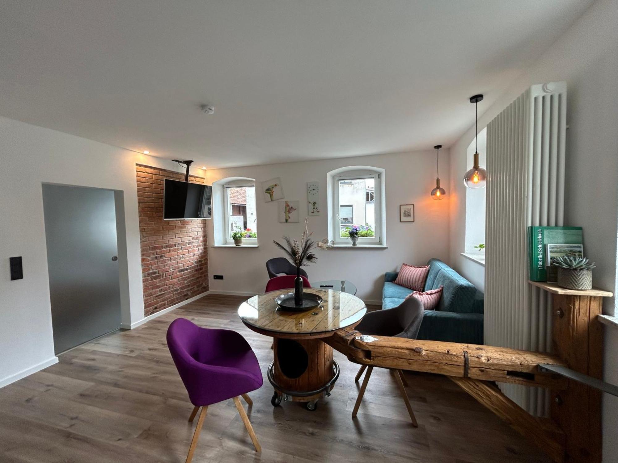 Pausenhof Zweite-Heimat Apartment Rauhenebrach Bagian luar foto