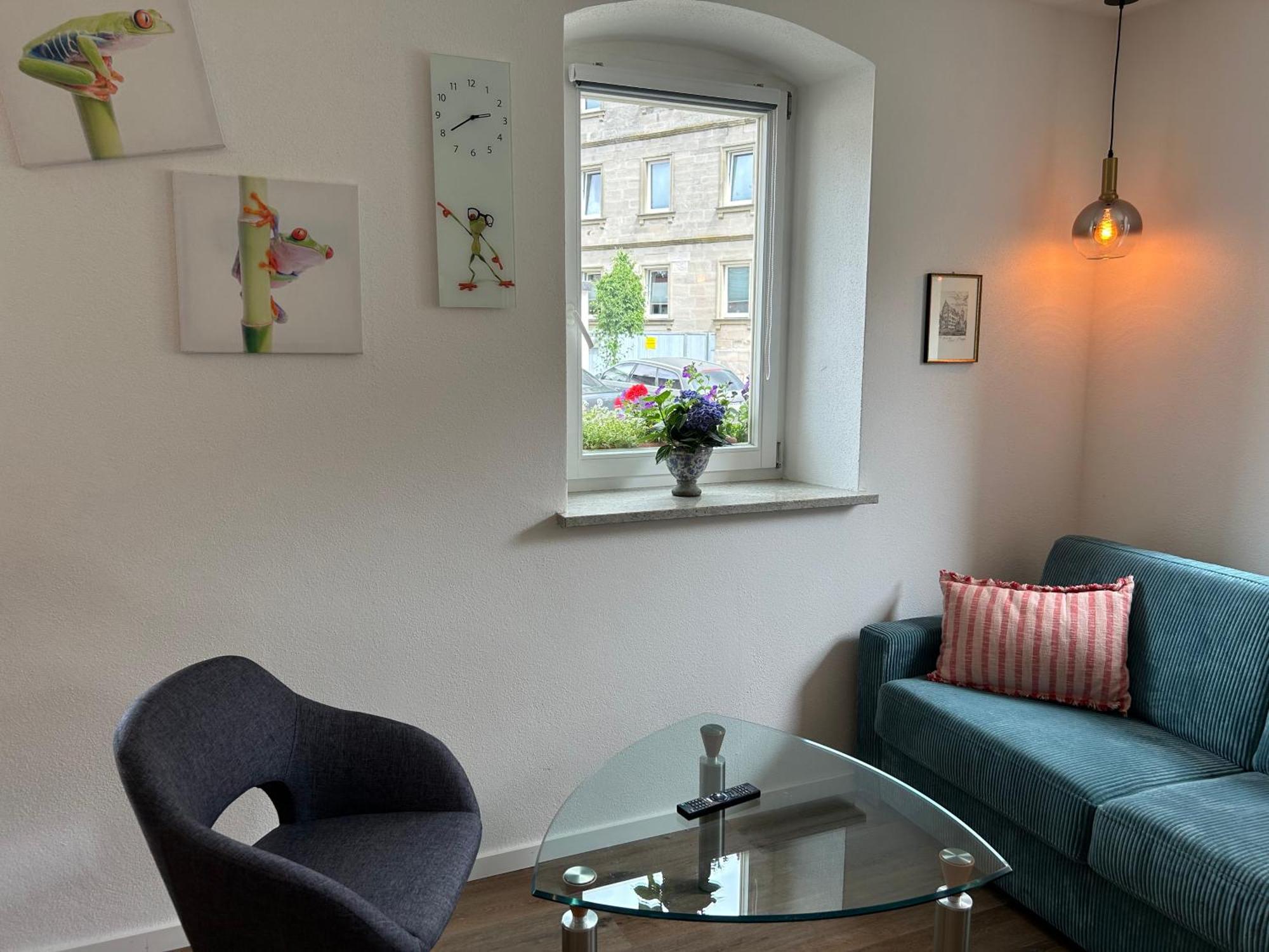 Pausenhof Zweite-Heimat Apartment Rauhenebrach Ruang foto